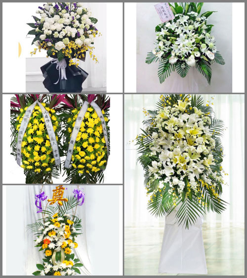 福建龙岩漳平市芦芝镇东郊社区白事花篮预定